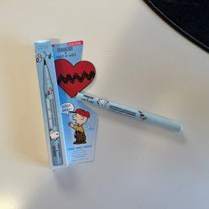Peanuts X Wet N Wild Good Grief Proof Waterproof Liquid Eyeliner Ultra Black New